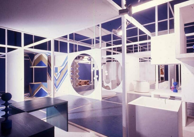 The special exhibition Space and Form I, Tallin Art Hall, 1969, Design concept by Bruno Tomberg, Maia Laul, Kärt Voogre, Eha Reitel, Saima Veidenberg and Taevo Gan, © Estonian Museum of Applied Art and Design