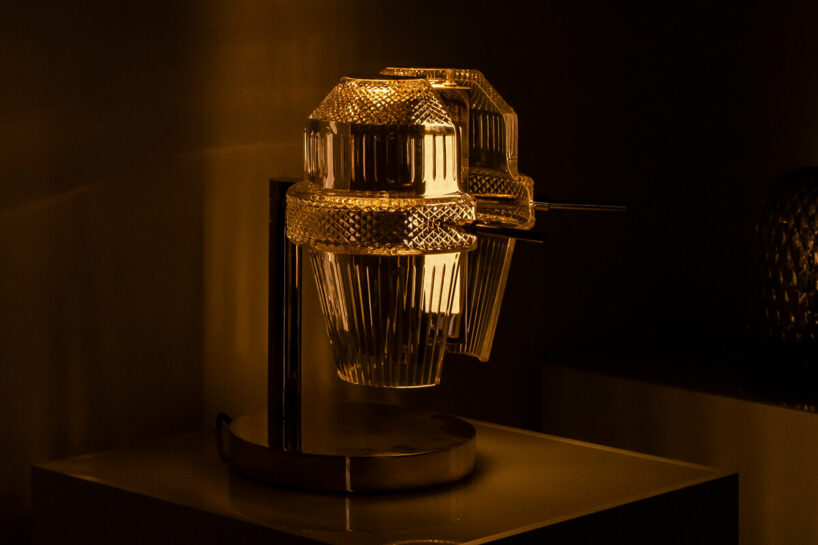 saint-louis enchants crystals, light and sound at milan design week 2023