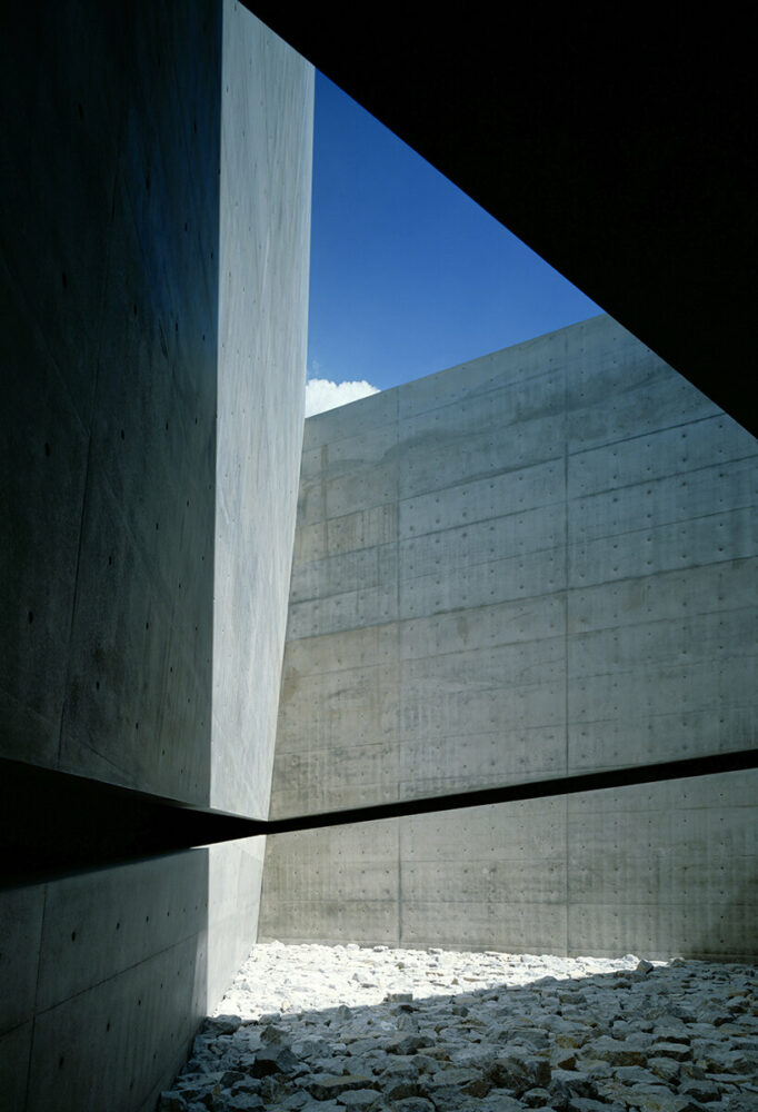 a first look at tadao ando’s sculptural MPavilion 10 design in melbourne