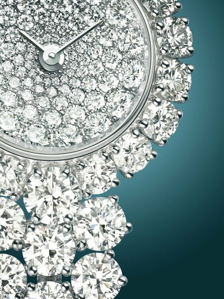 van cleef & arpels ornates planetarium automaton with sublime gems at watches & wonders