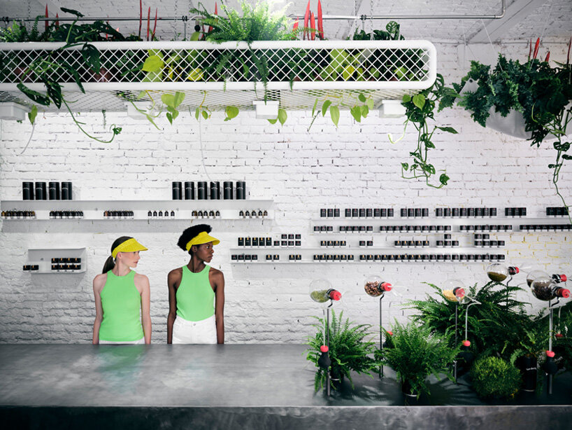 LOVE Architecture and Urbanism created a place of intense colors, scents and materials