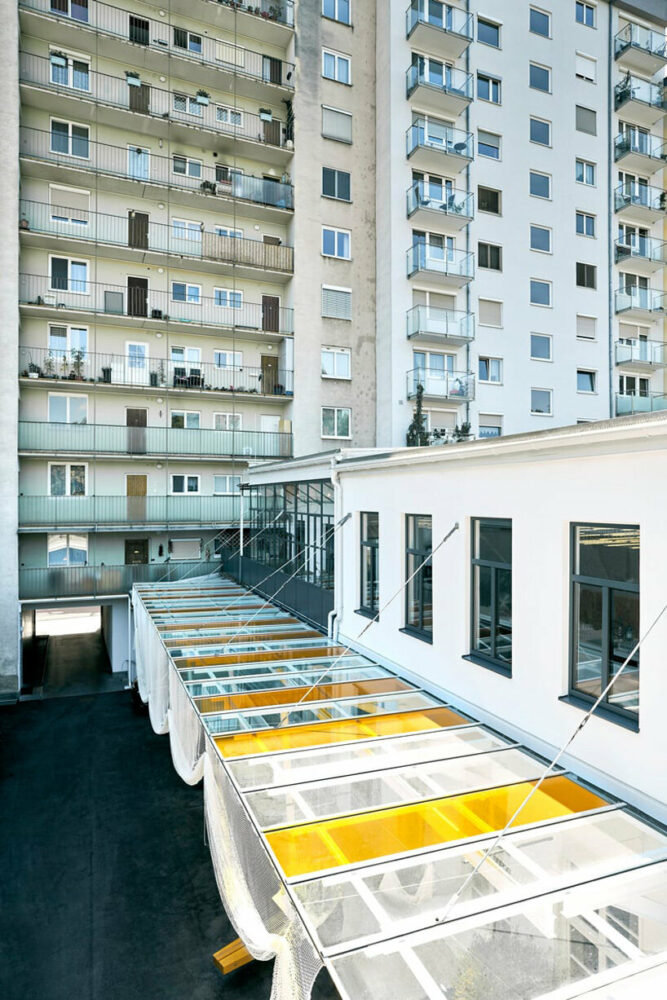 loft-like van den berg spice house in austria is infused with exotic plants and rich aromas