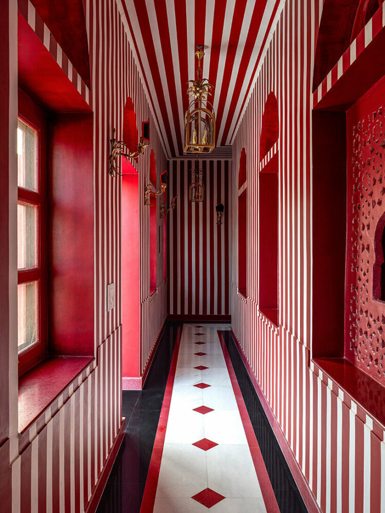 ornate rajasthani ‘villa palladio jaipur’ is flooded with vibrant maximalist details