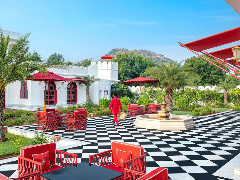 ornate rajasthani ‘villa palladio jaipur’ is flooded with vibrant maximalist details