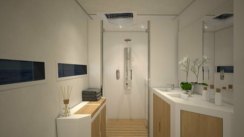 solar-powered ZEN50 catamaran integrates automated wingsail for zero-emission voyages