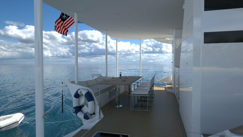 solar-powered ZEN50 catamaran integrates automated wingsail for zero-emission voyages