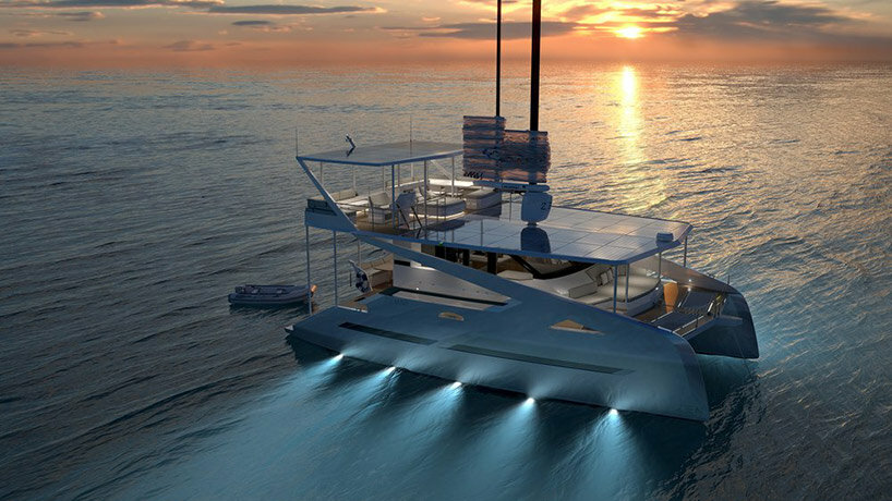 solar-powered ZEN50 catamaran integrates automated wingsail for zero-emission voyages - 2