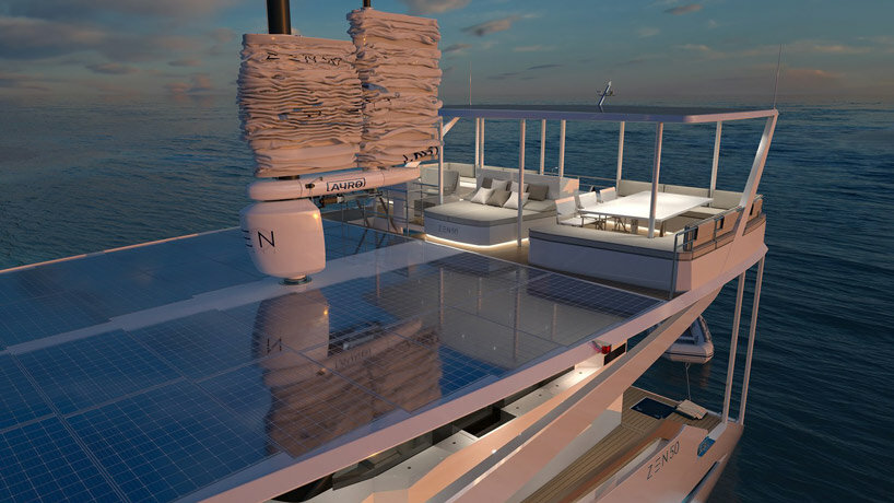 solar-powered ZEN50 catamaran integrates automated wingsail for zero-emission voyages - 1