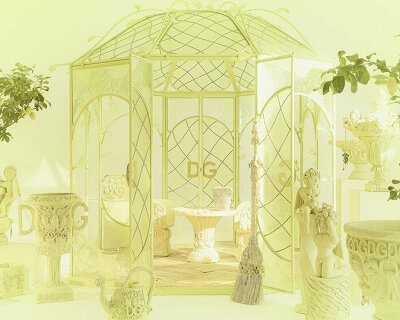limonaia a milano: antonio aricò shows dolce & gabbana casa collection in greenhouse oasis