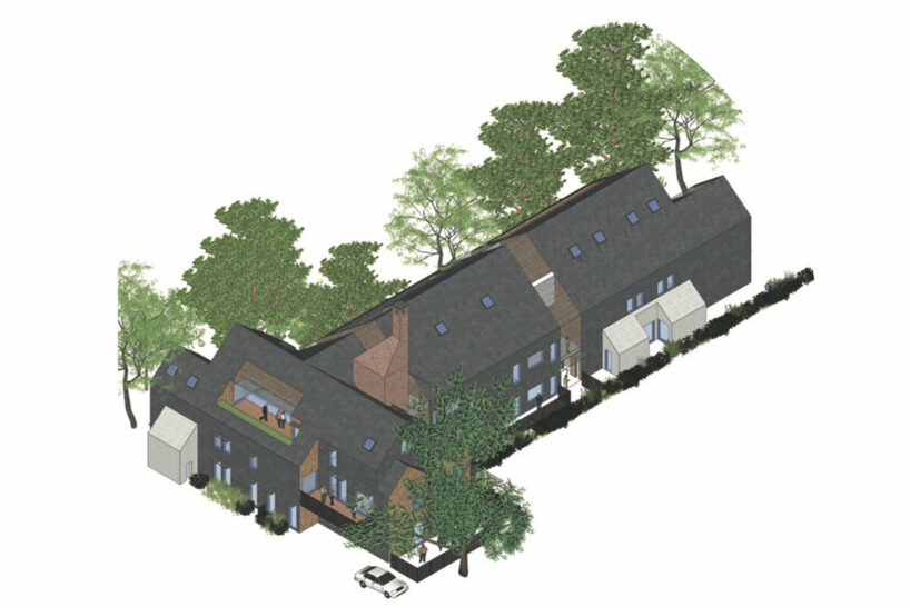 austin maynard disguises fourteen-unit ‘slate house’ as a small dwelling in melbourne