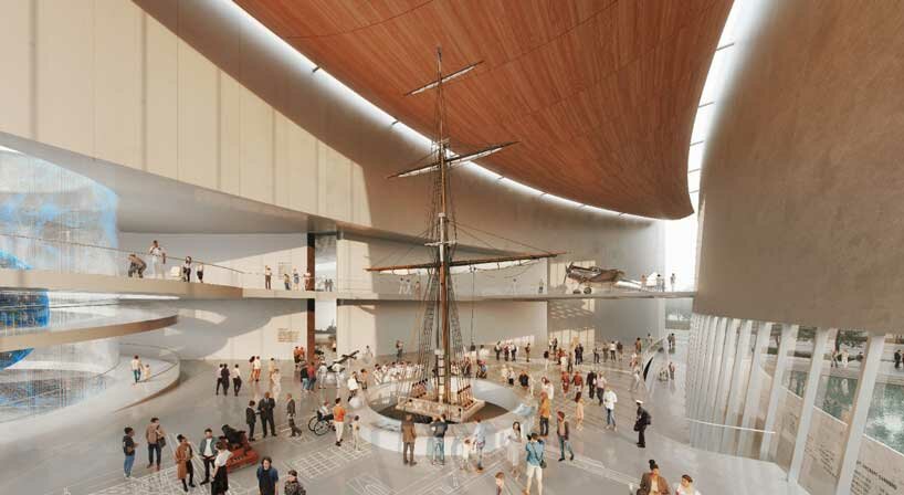 BIG, DLR group & frank gehry among shortlist of five to design U.S. navy national museum
