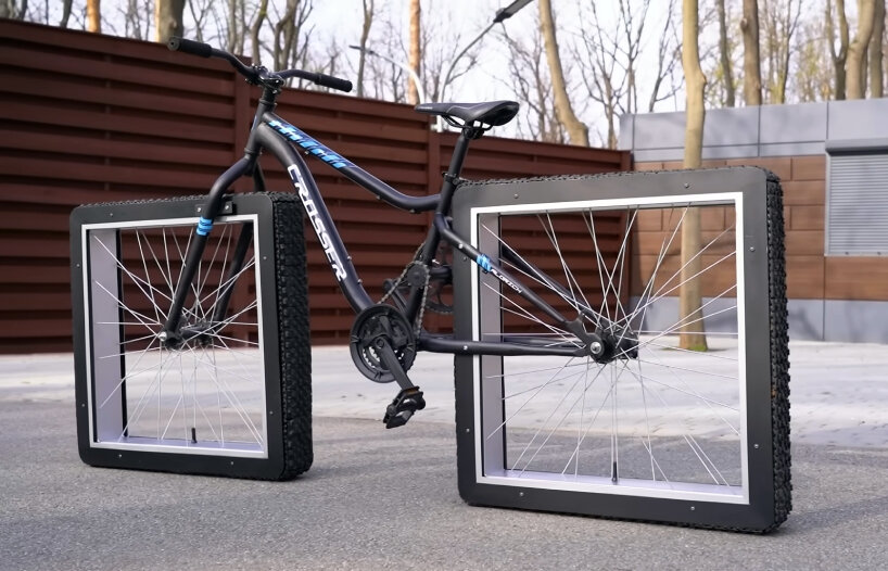 light wheel. | Bicycle decor, Bike room, Coffee shop design