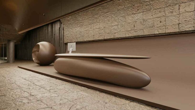 resembling a grand vessel, MAKHNO studio’s hotel sails through the carpathian mountains