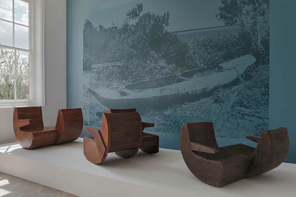 installation view, Zanine Caldas