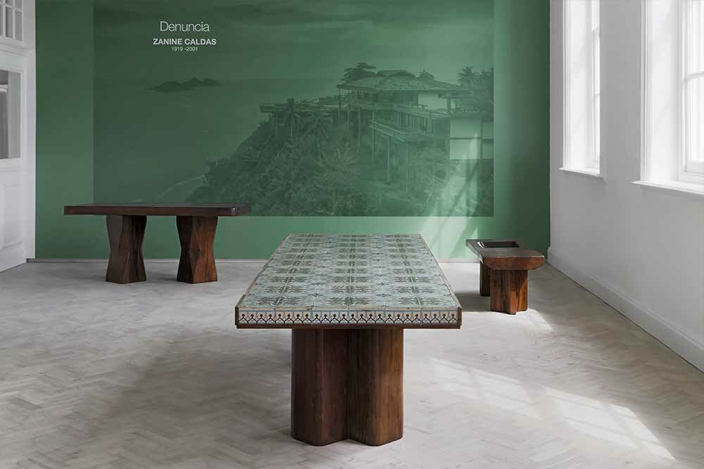 installation view, Zanine Caldas