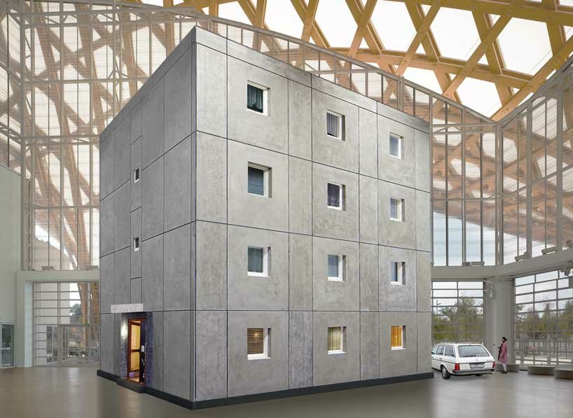 elmgreen & dragset drastically transform centre pompidou-metz into artificial environments
