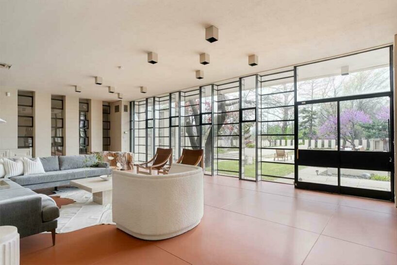 inside one of frank lloyd wright’s largest residences, the westhope mansion in oklahoma