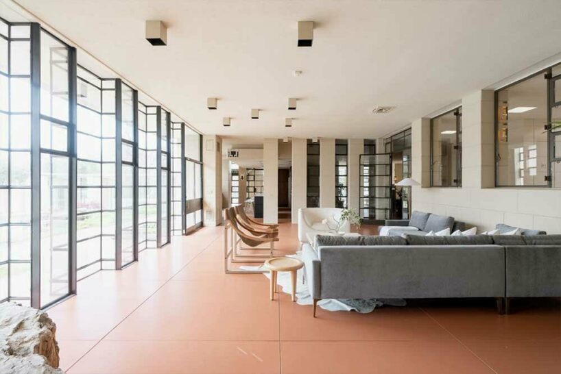 inside one of frank lloyd wright’s largest residences, the westhope mansion in oklahoma