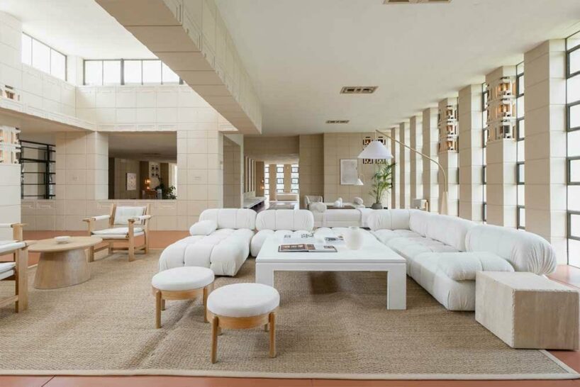 inside one of frank lloyd wright’s largest residences, the westhope mansion in oklahoma