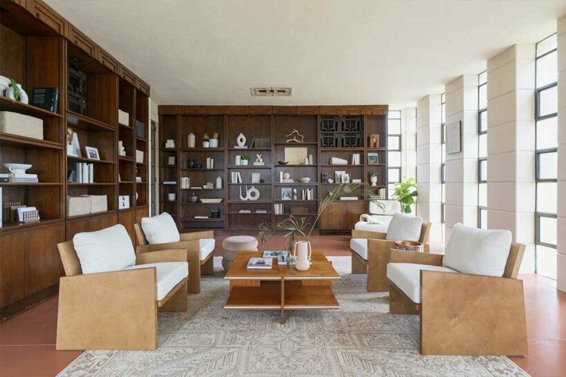 inside one of frank lloyd wright’s largest residences, the westhope mansion in oklahoma