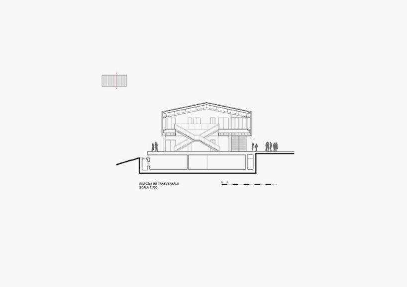 alvisi kirimoto mirrors woodlands with treehouse-like school in rome