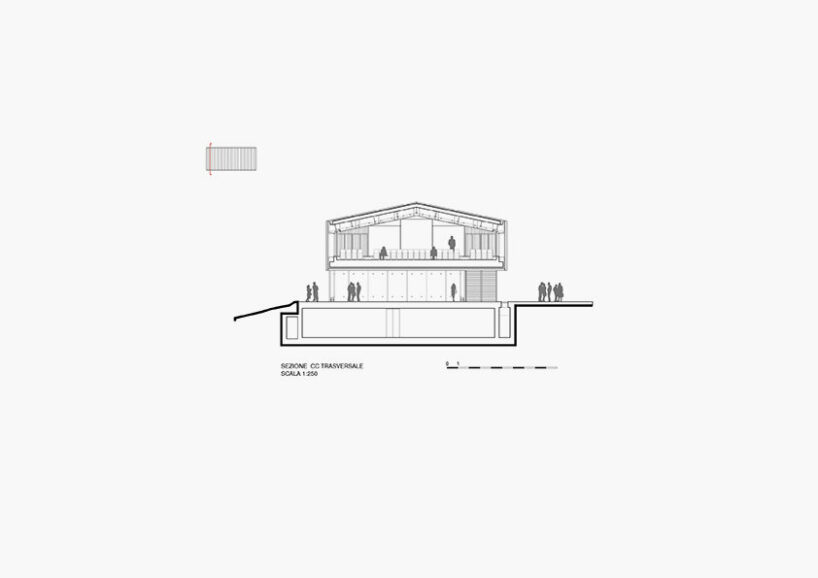 alvisi kirimoto mirrors woodlands with treehouse-like school in rome