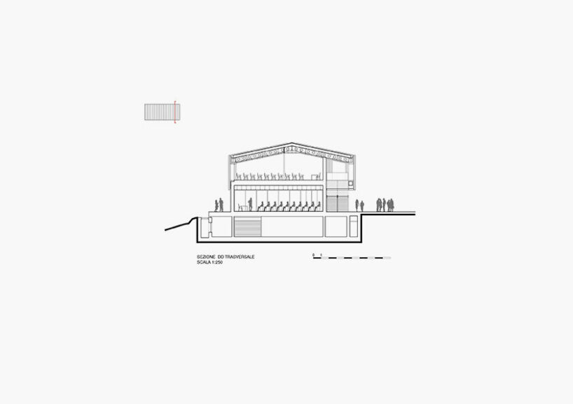 alvisi kirimoto mirrors woodlands with treehouse-like school in rome