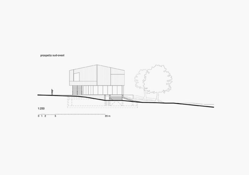 alvisi kirimoto mirrors woodlands with treehouse-like school in rome