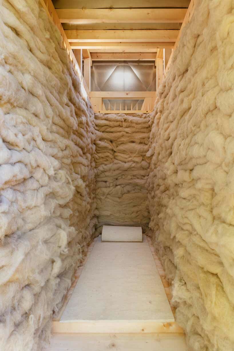 students from around the world build temporary pavilions for hello wood's art camp