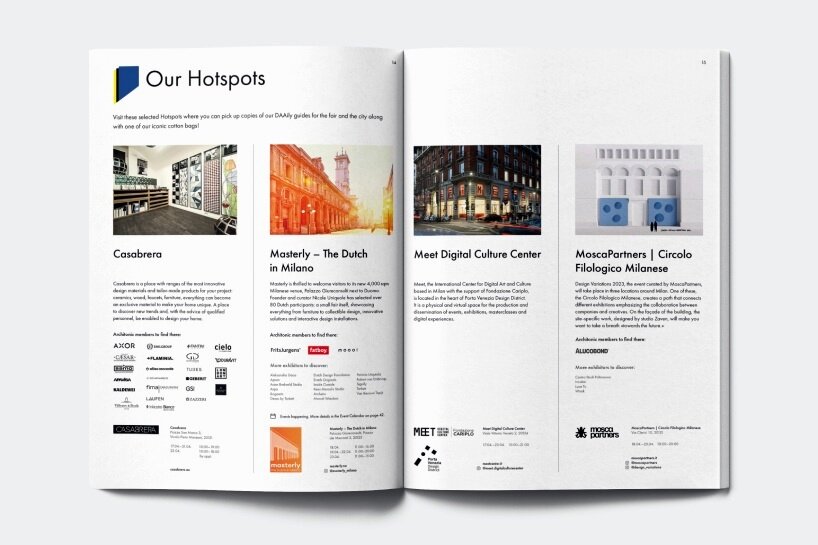 daaily guide milan design week 2023 salone del mobile
