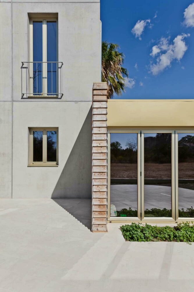 monolithic dwelling in cyprus takes its cues from medieval fortress