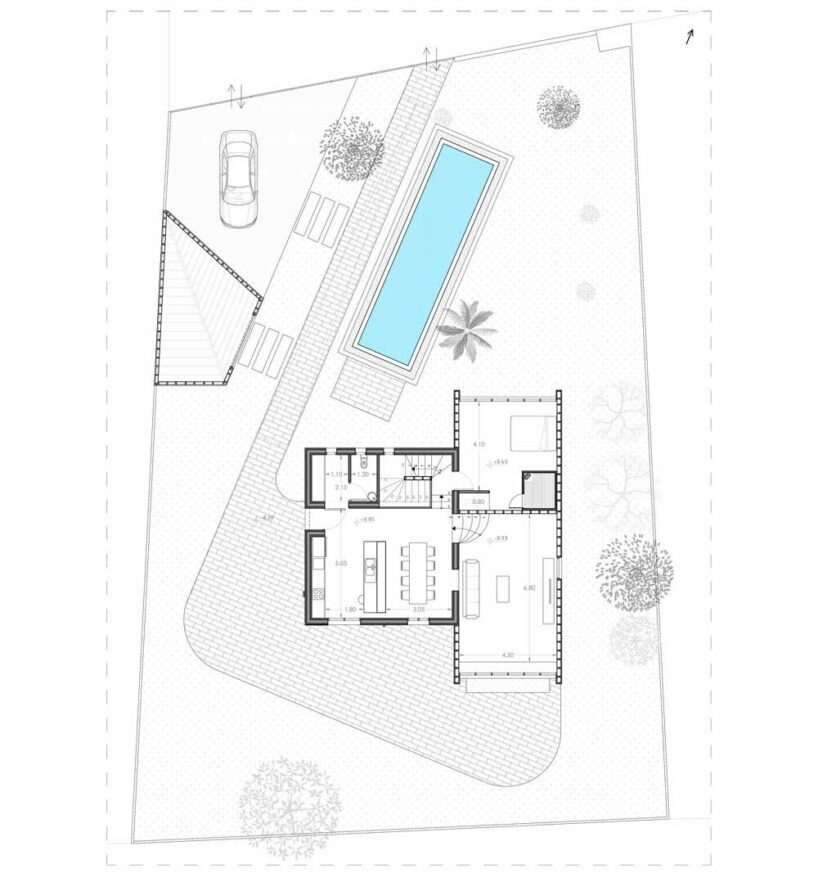 monolithic dwelling in cyprus takes its cues from medieval fortress