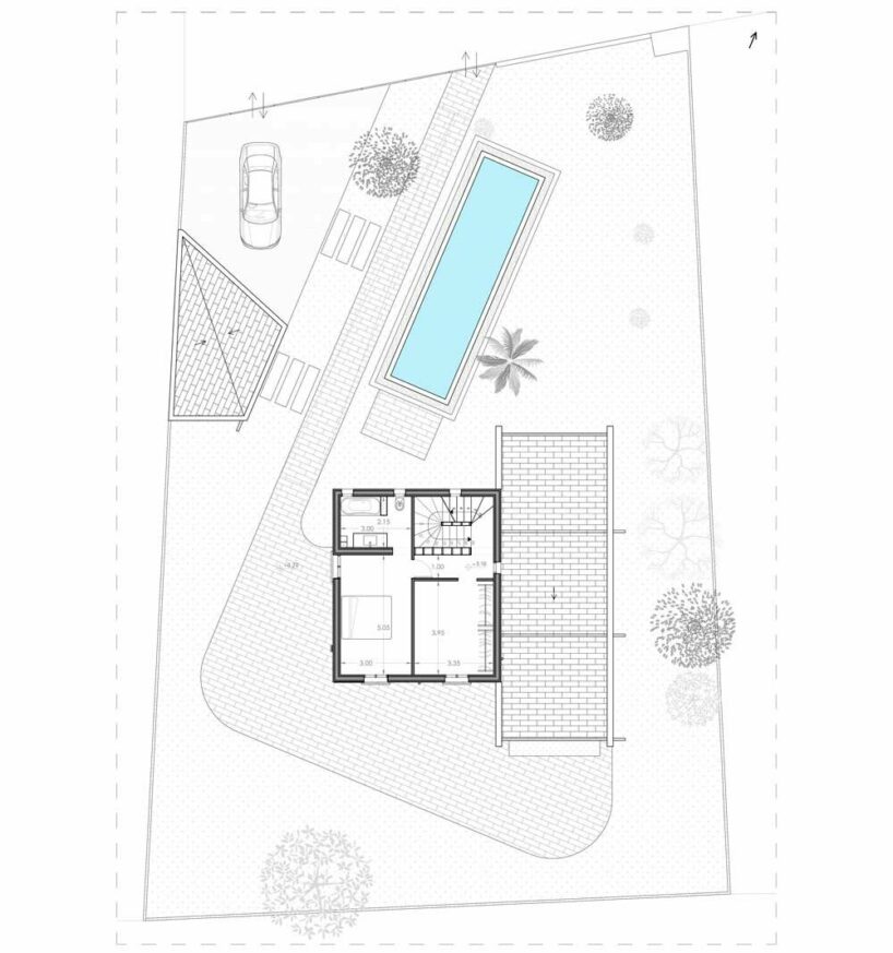 monolithic dwelling in cyprus takes its cues from medieval fortress