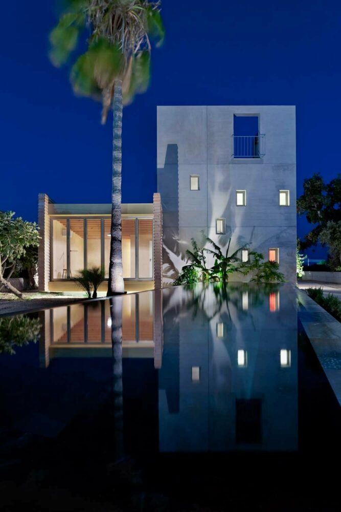 monolithic dwelling in cyprus takes its cues from medieval fortress