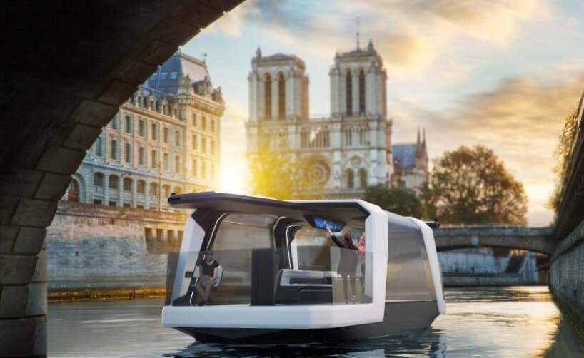 3D printed autonomous ferry paris olympics