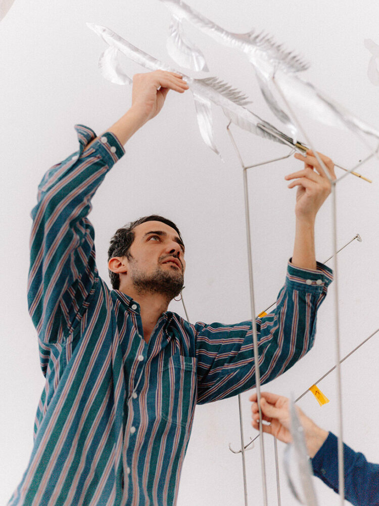 petrit halilaj and álvaro urbano unleash an ecosystem of otherworldly creatures in venice