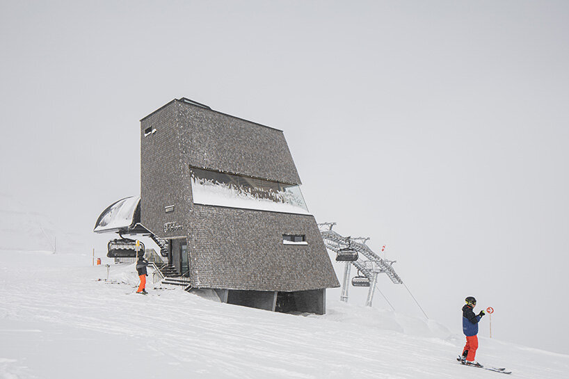 snøhetta reinvents tyrolean design with modern alpine ski stop in austria