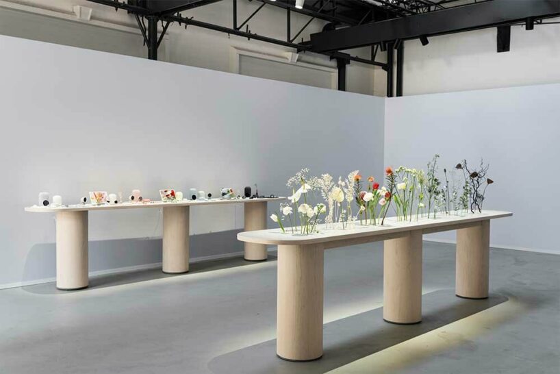 google & lachlan turczan translate sound into hypnotizing water choreography in milan