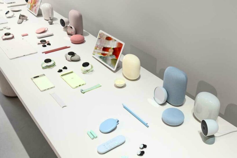 google & lachlan turczan translate sound into hypnotizing water choreography in milan