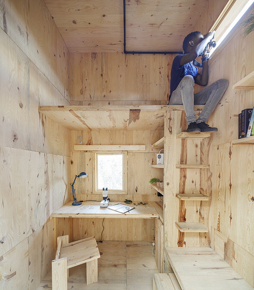 IAAC builds FLORA observatory in barcelona’s forest to research nature from the trees