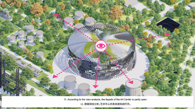 'Art and Sci-Tech Centre' design steps | image © MVRDV