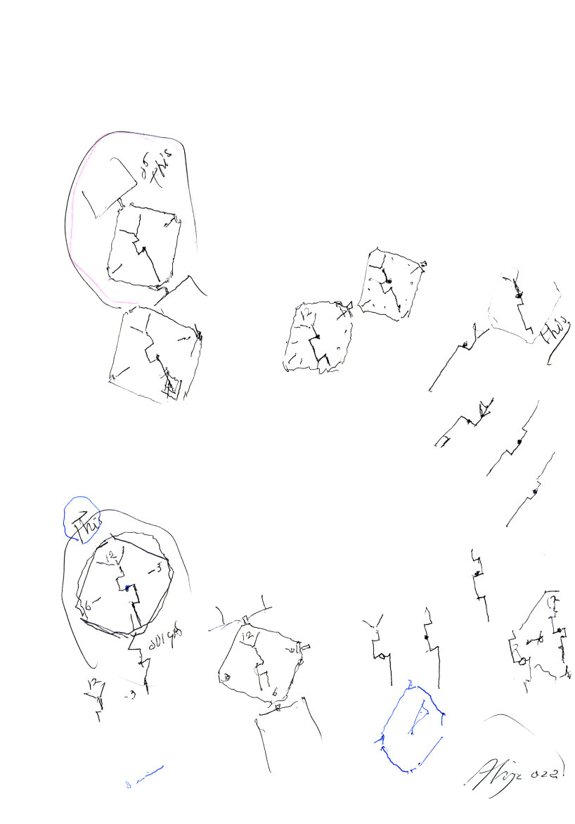 skecthes by Álvaro Siza