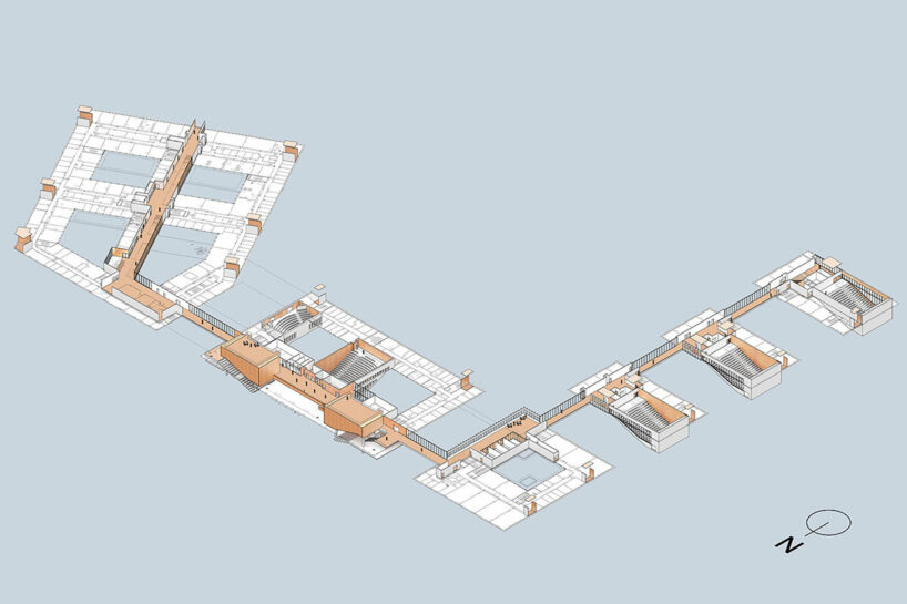 concept axonometric © Bernard Tschumi Architects