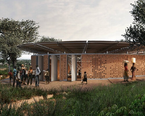 london design biennale dedicates a pavilion to hassell's bidi bidi refugee music & arts center