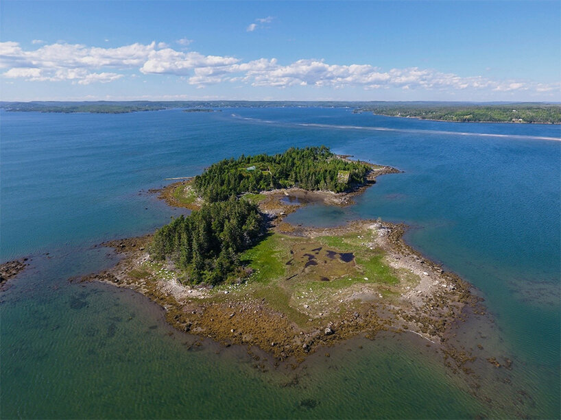 the site is located one-quarter mile off the Nova Scotia mainland