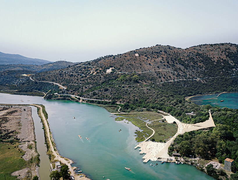 the national park is situated in Albania, along its Ionian coast