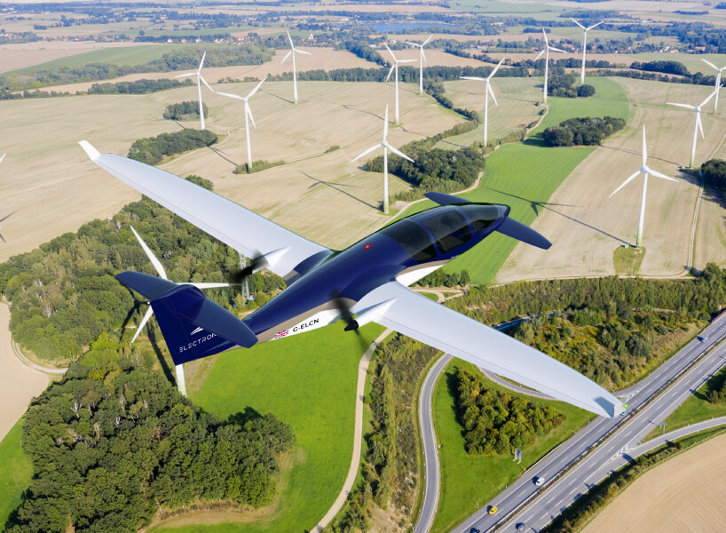 electric air taxi electron aviation twente airport