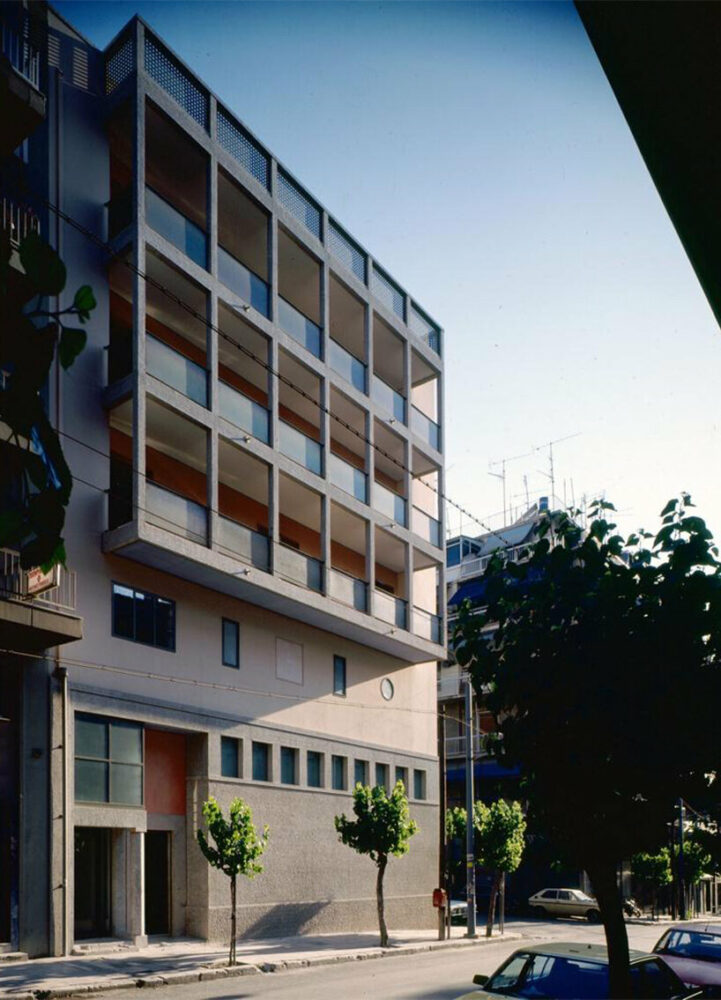 the exterior of the museum | image courtesy Leti Arvaniti Krokou, copyright Charalampos Louizidis