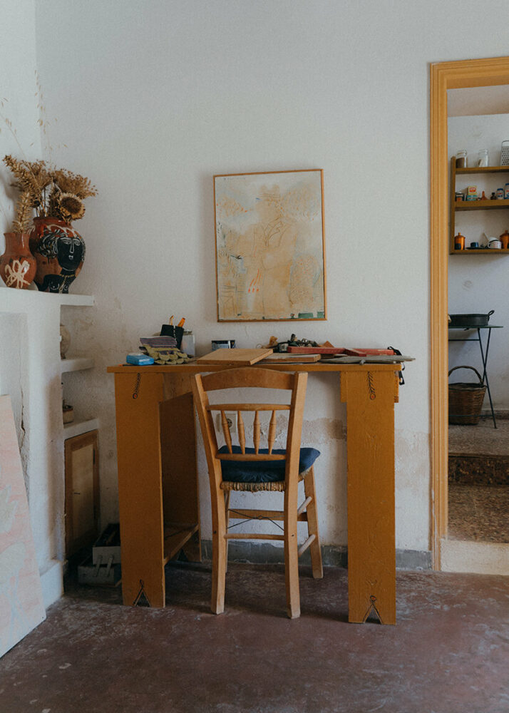 Alekos Fassiano's studio in Kea | image courtesy Alekos Fassianos Estate, copyright Marco Arguello