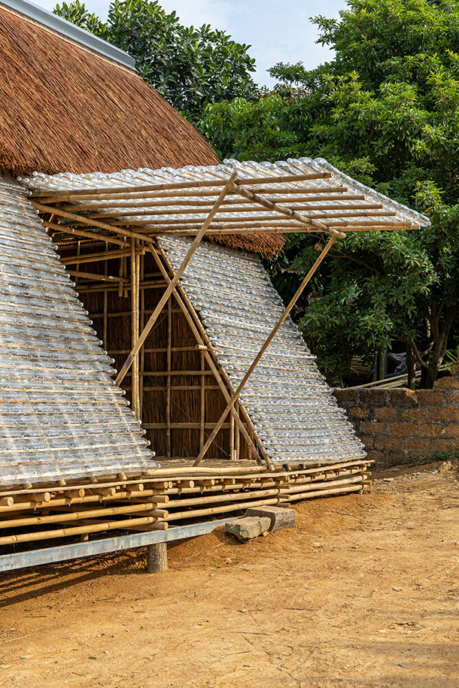 H&P architects prototypes floating bamboo houses for river-bound locals in vietnam